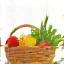 Icona di un cesto di frutta fresca
